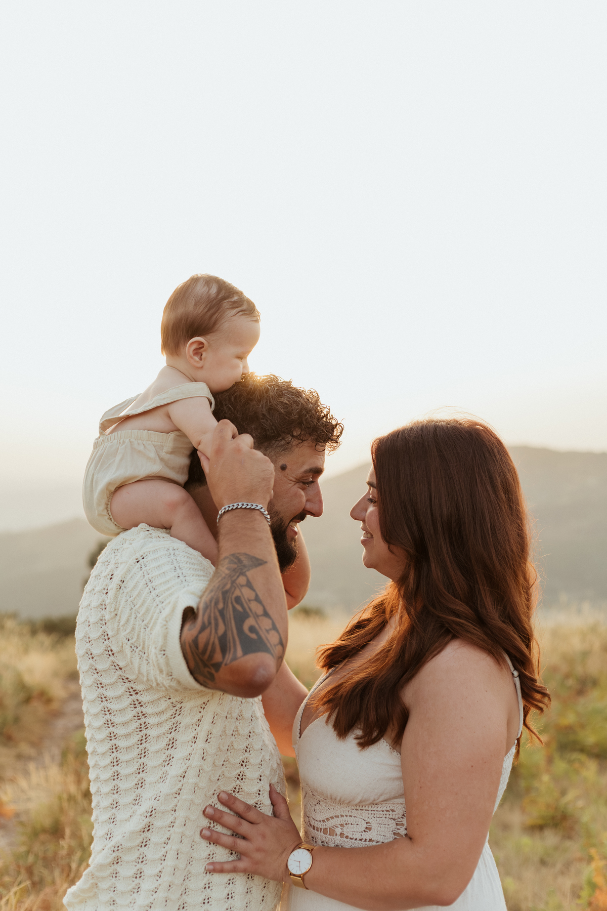 Sessão de família no exterior