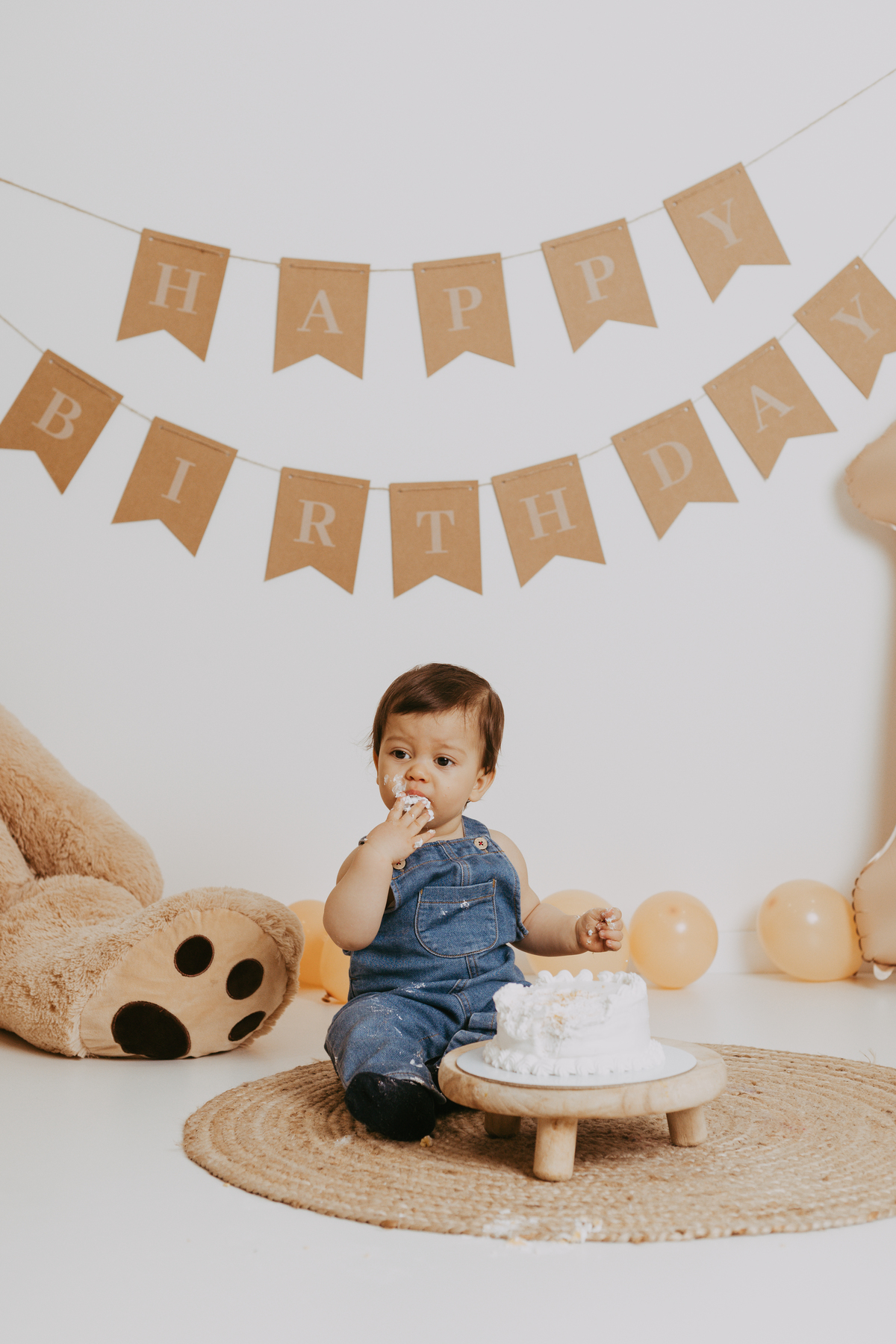 Sessão de smash the cake  