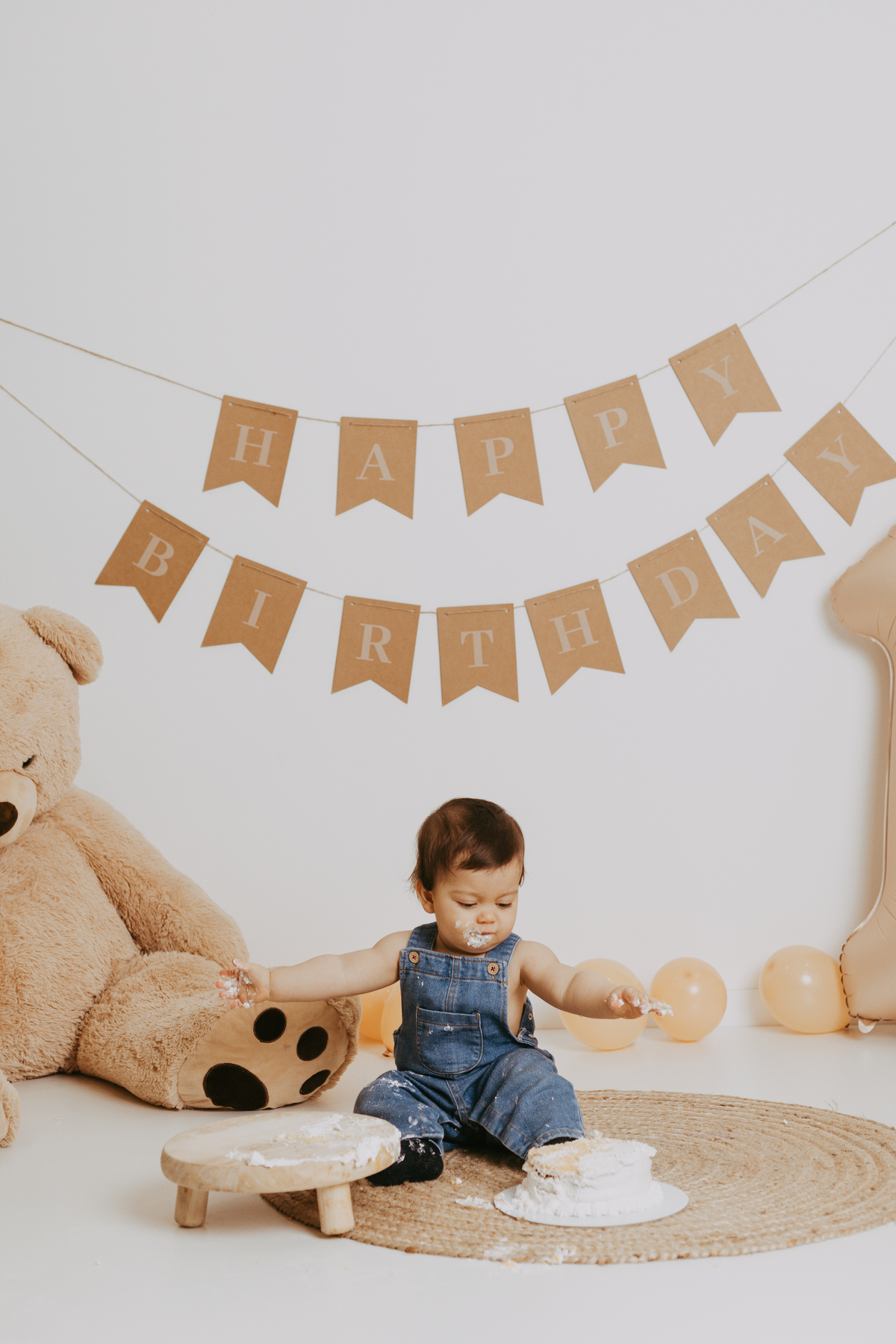 Sessão de smash the cake  