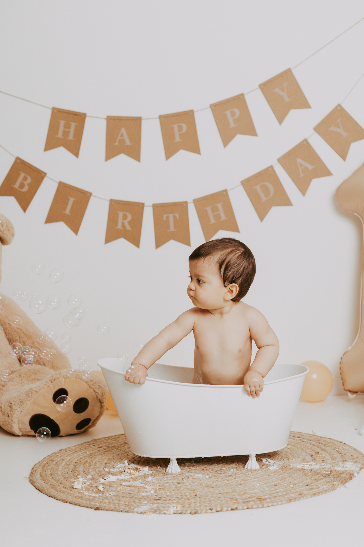 Sessão de smash the cake  