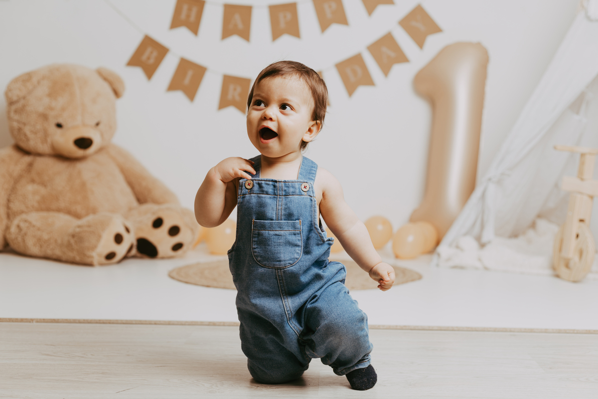 Sessão de smash the cake  