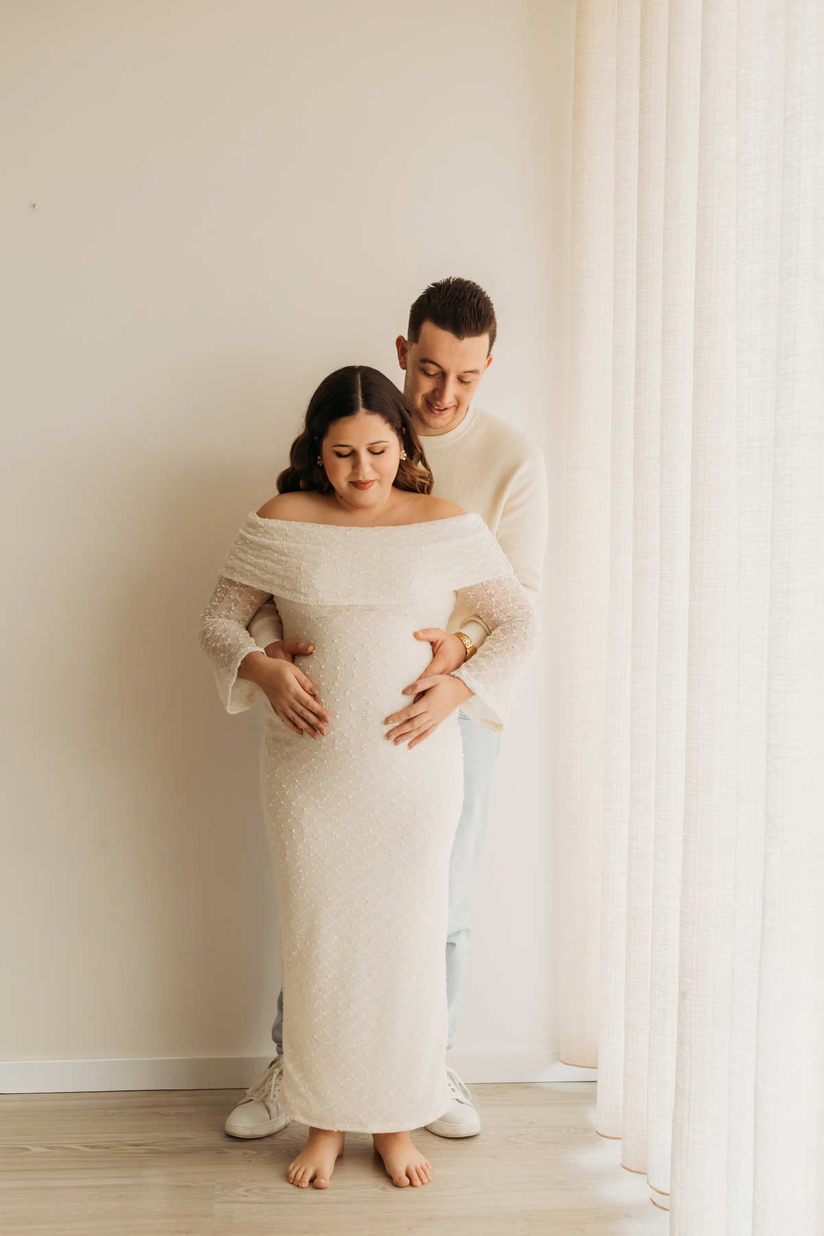 Sessão de grávida - Estúdio