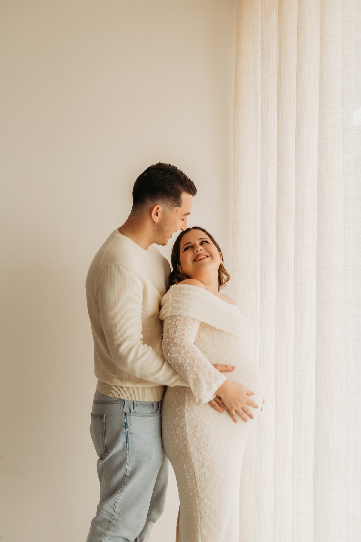 Sessão de grávida - Estúdio