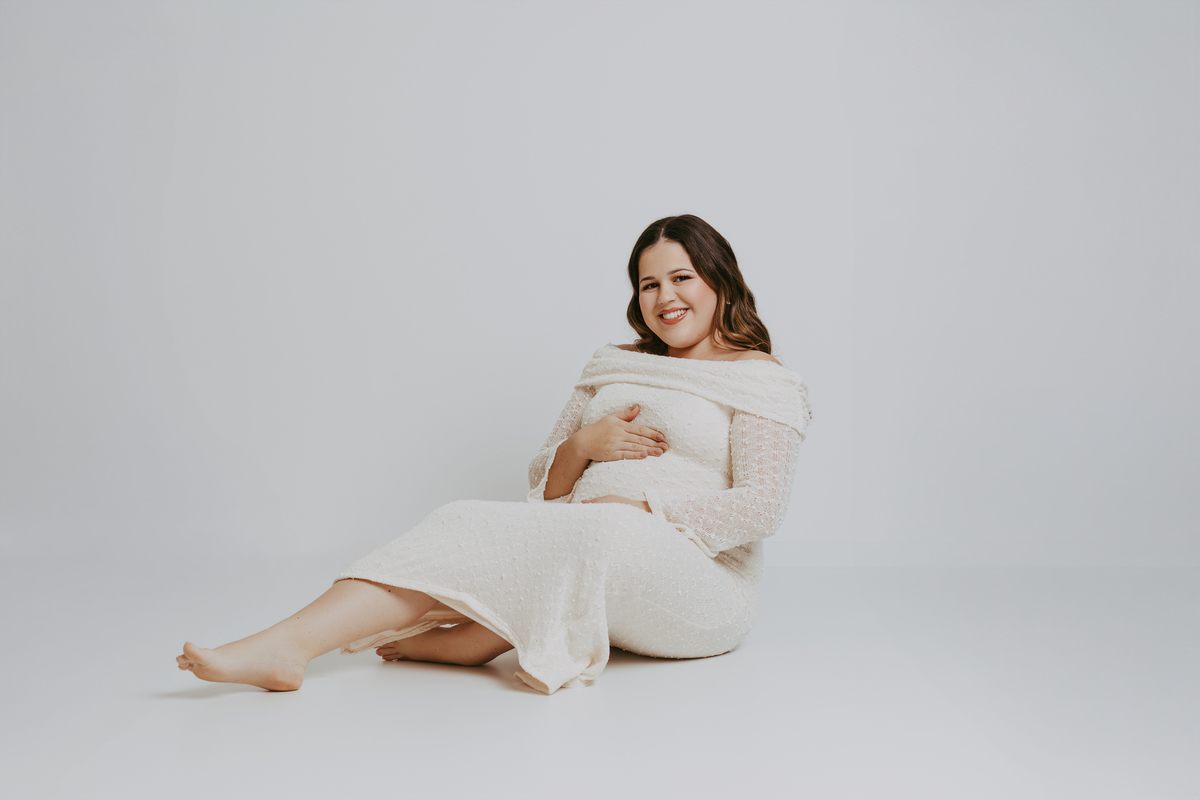 Sessão de grávida - Estúdio