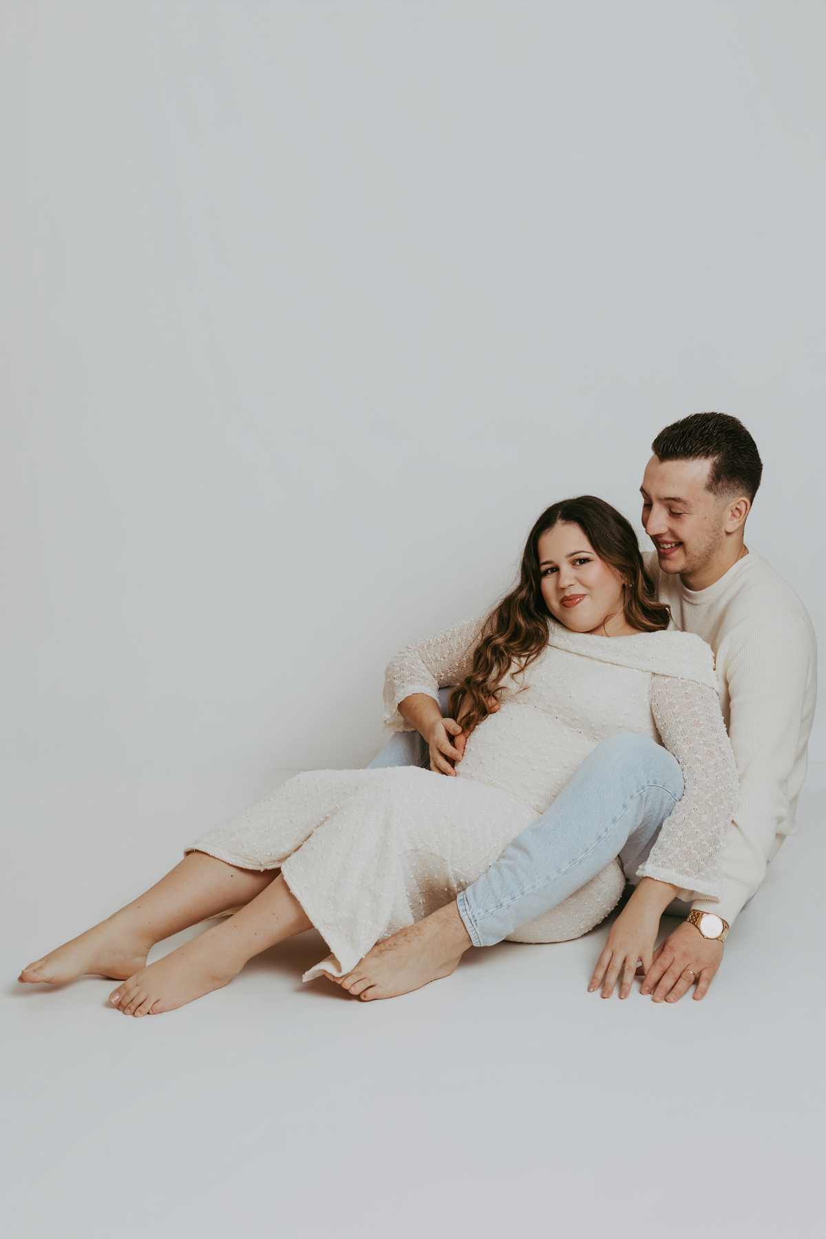 Sessão de grávida - Estúdio