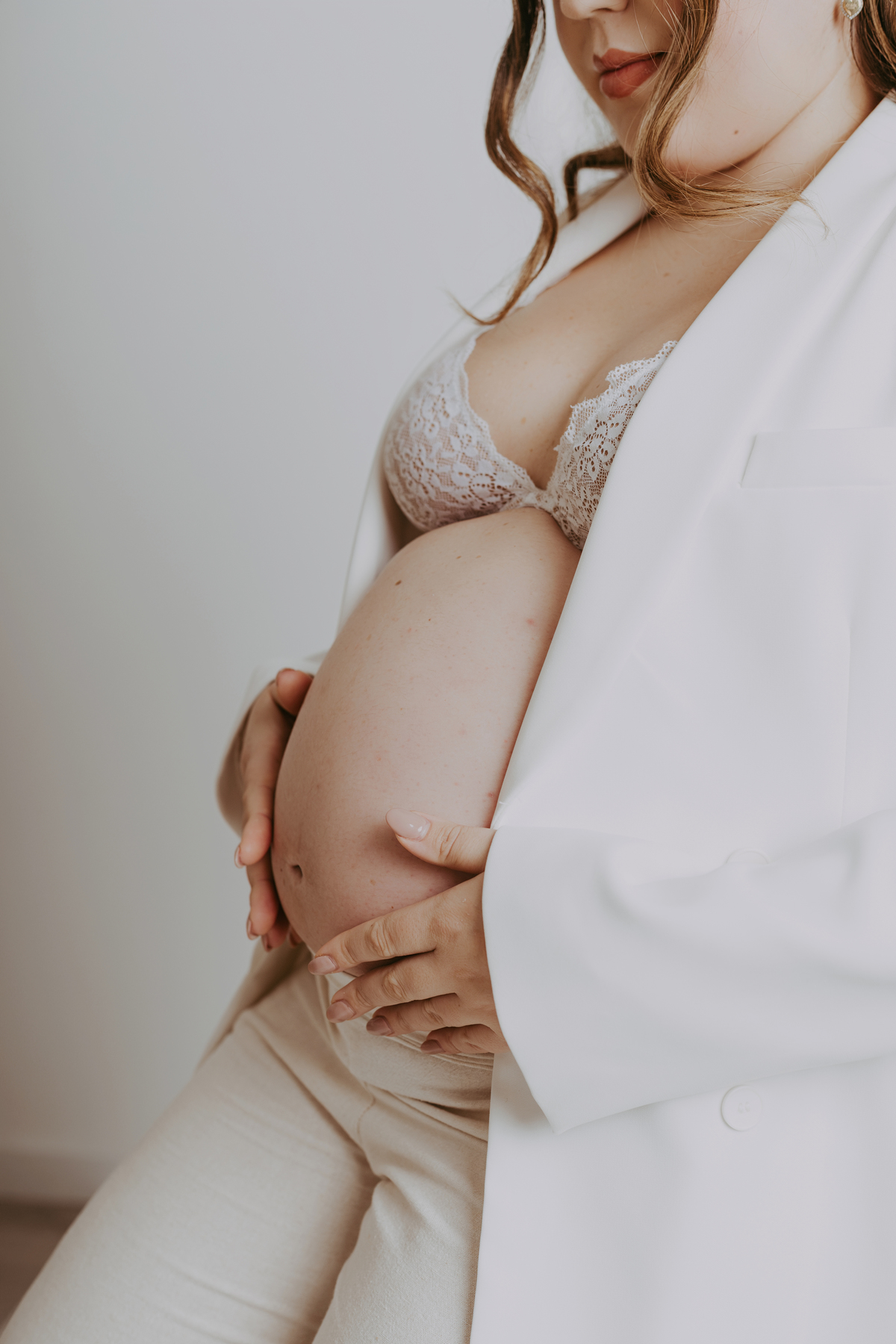 Sessão de grávida - Estúdio