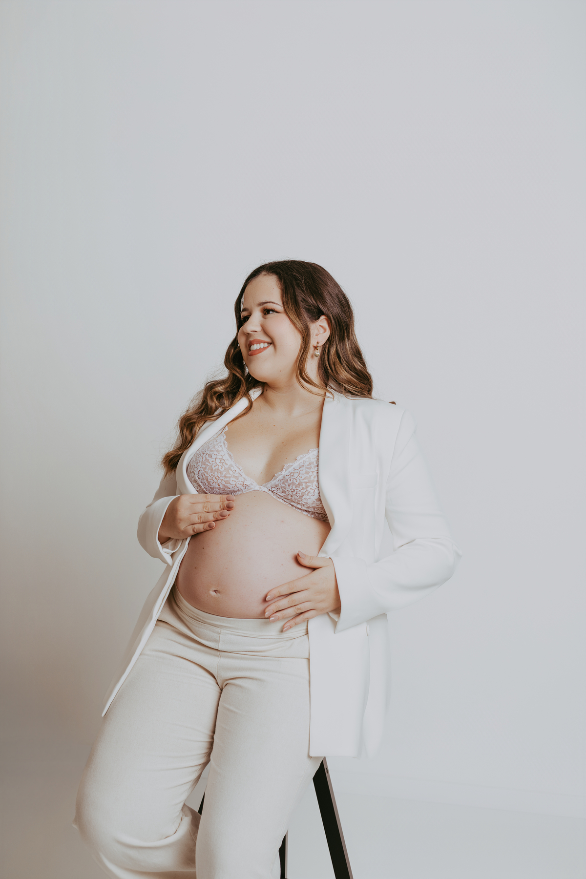 Sessão de grávida - Estúdio