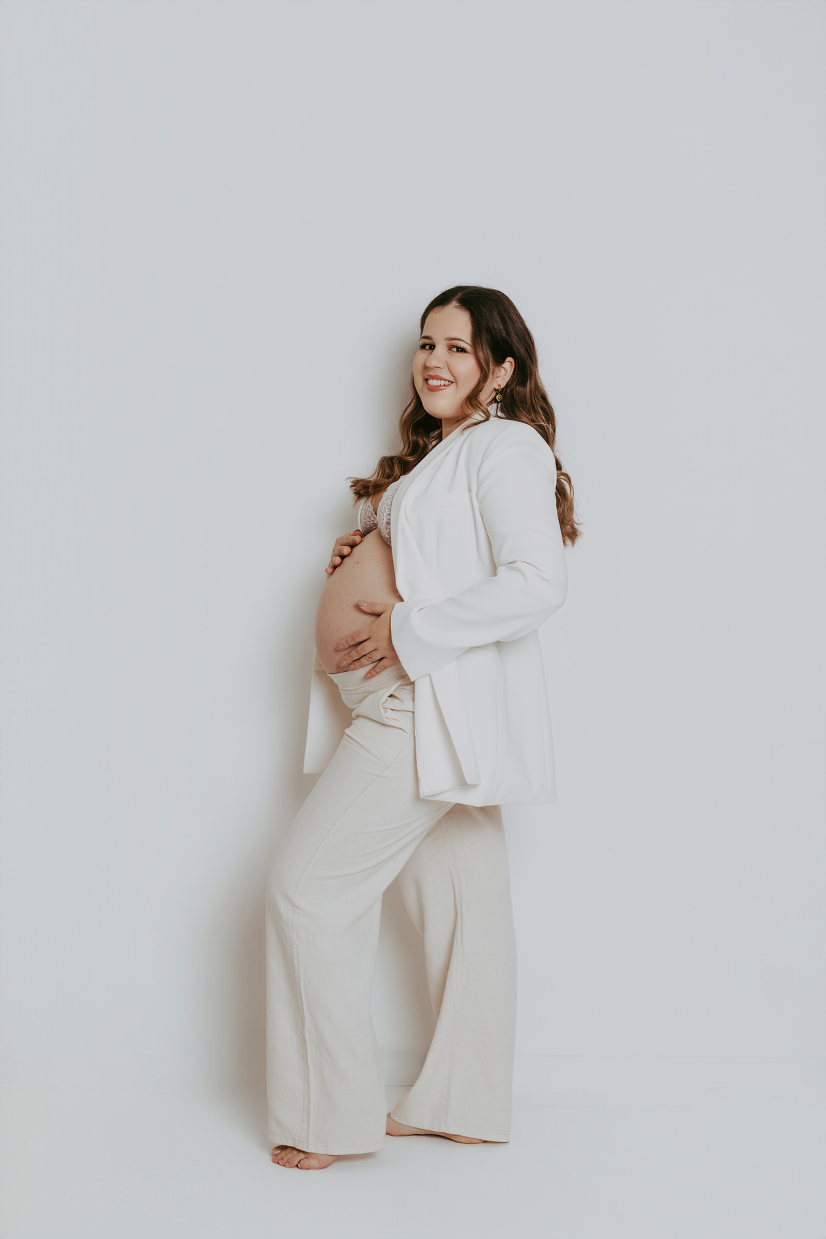 Sessão de grávida - Estúdio
