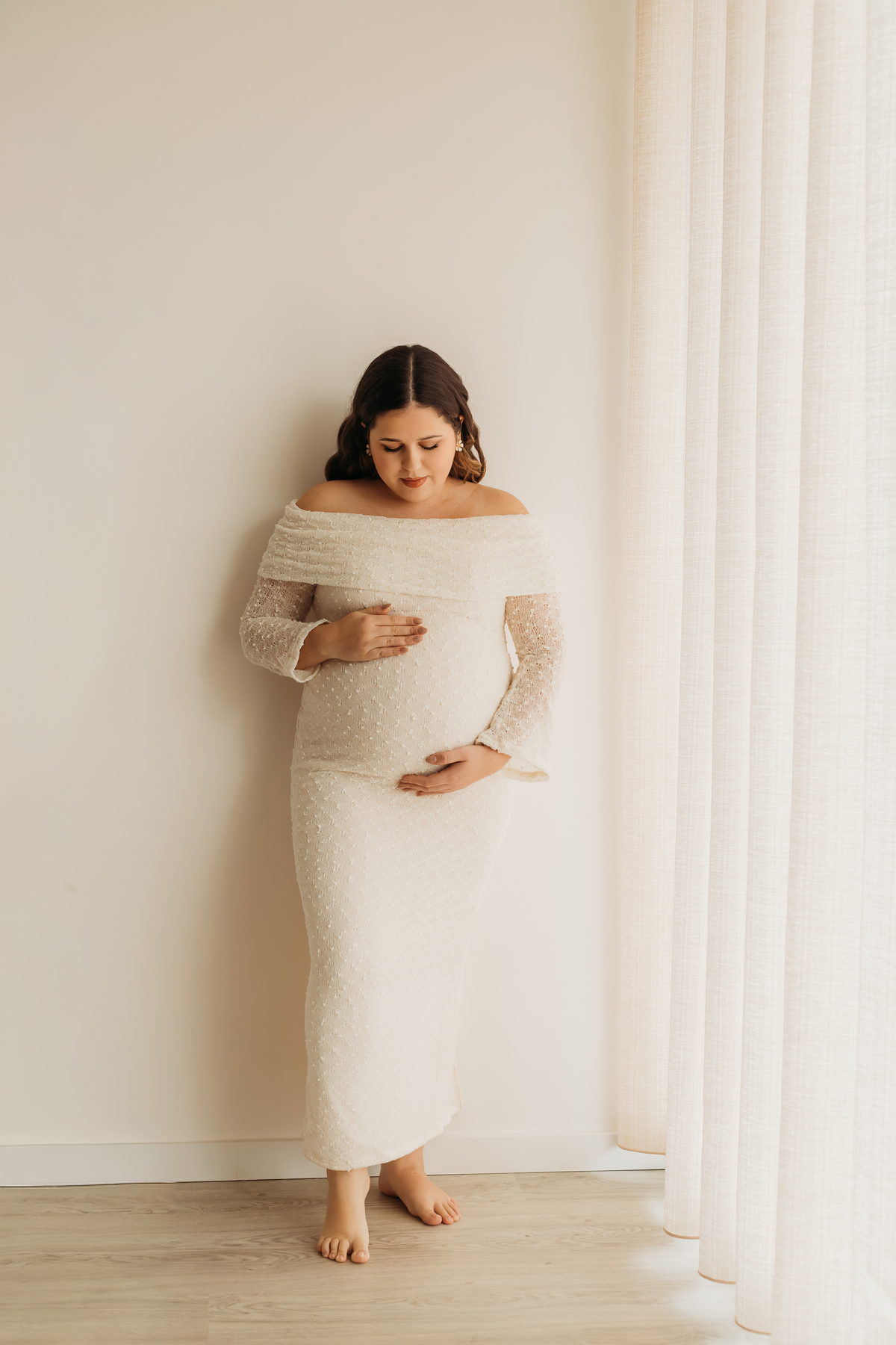 Sessão de grávida - Estúdio