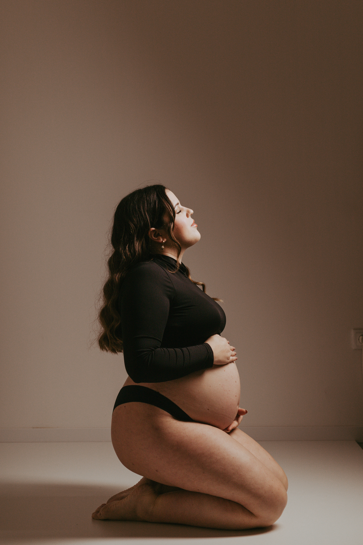 Sessão de grávida - Estúdio