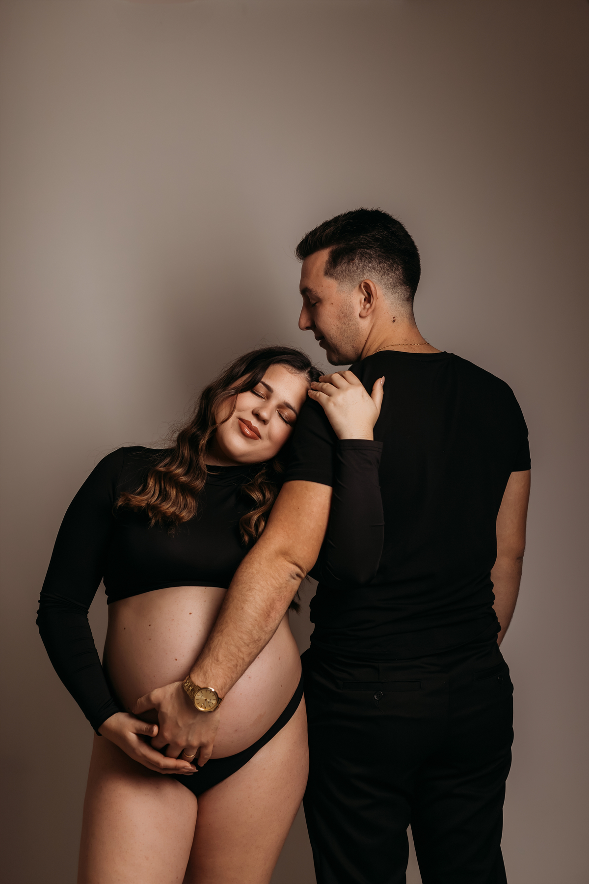 Sessão de grávida - Estúdio