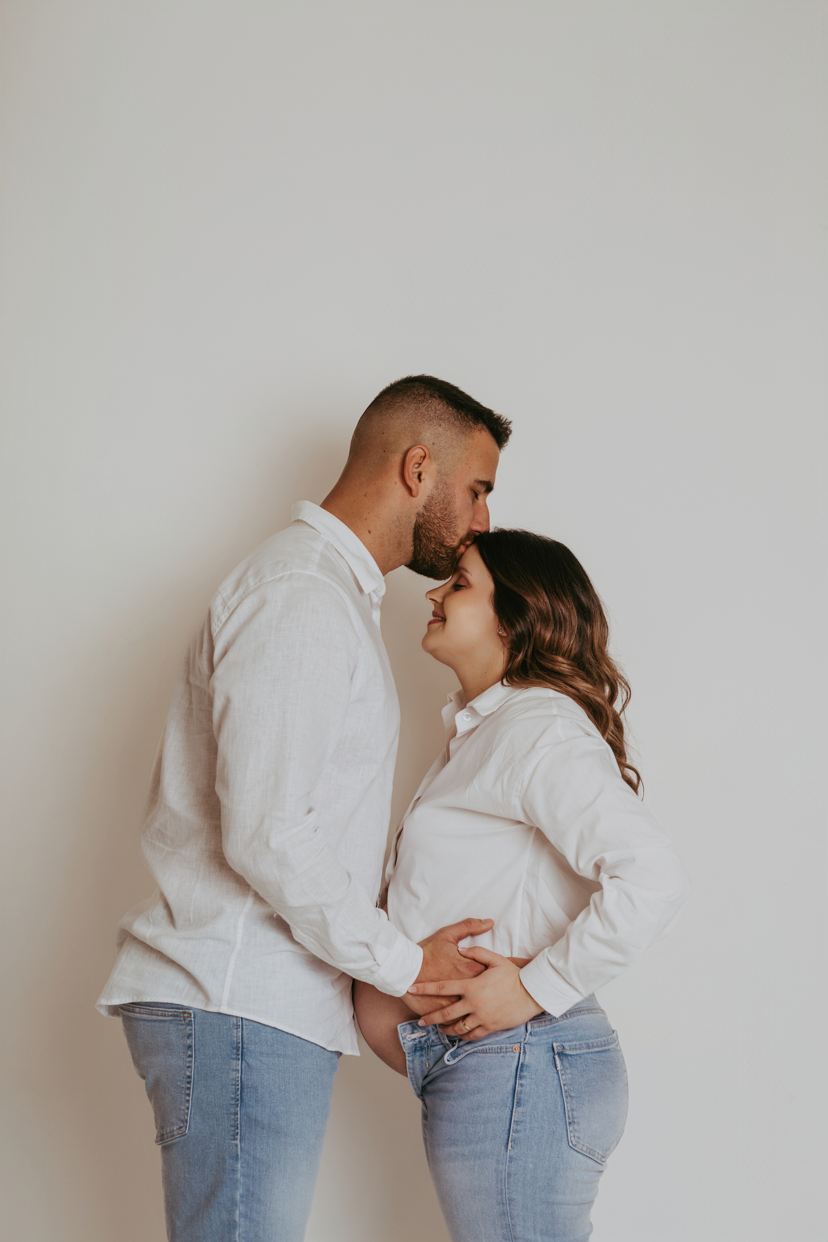 Sessão de grávida - Estúdio