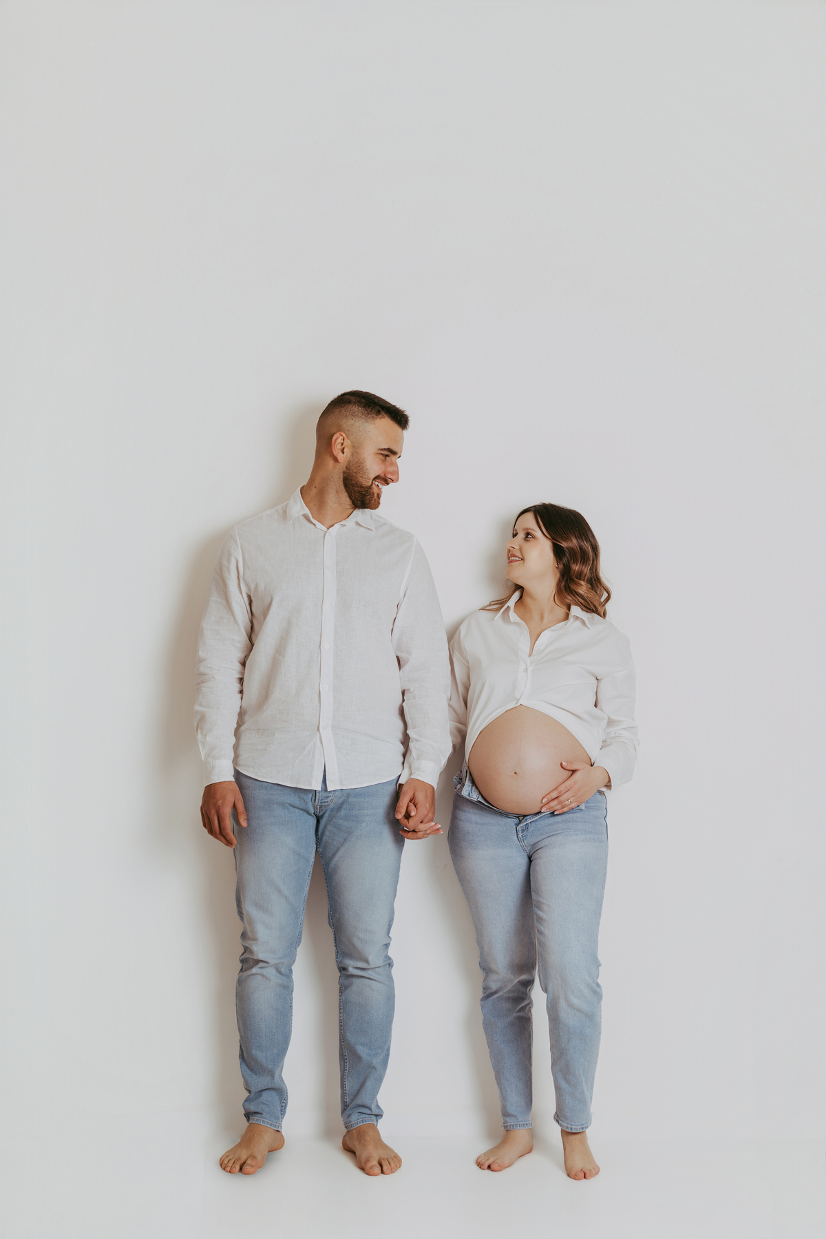 Sessão de grávida - Estúdio