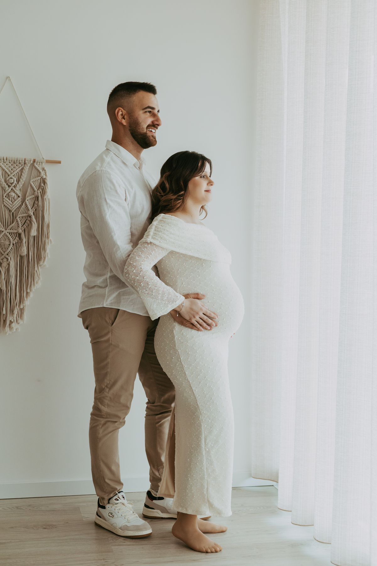 Sessão de grávida - Estúdio