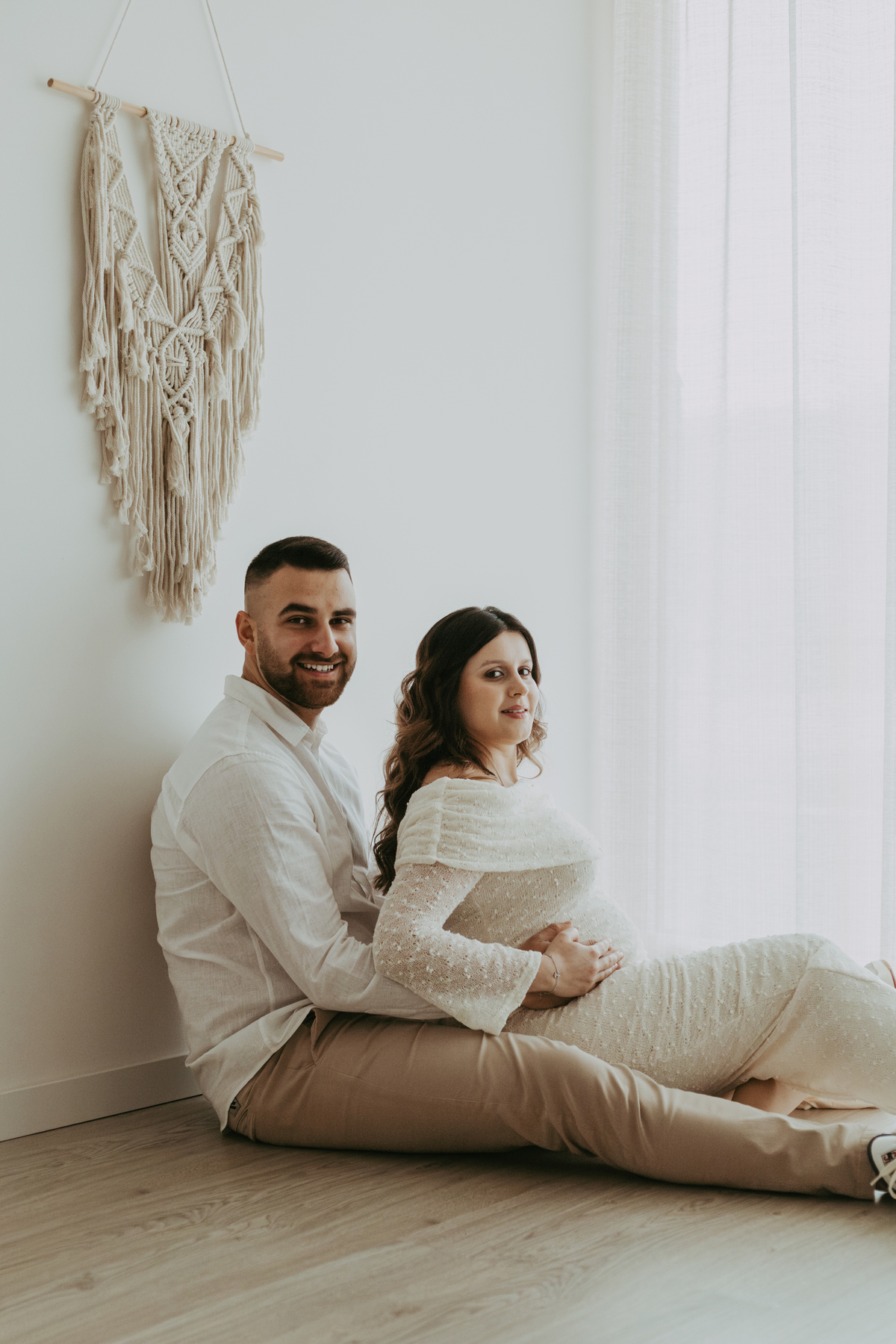 Sessão de grávida - Estúdio