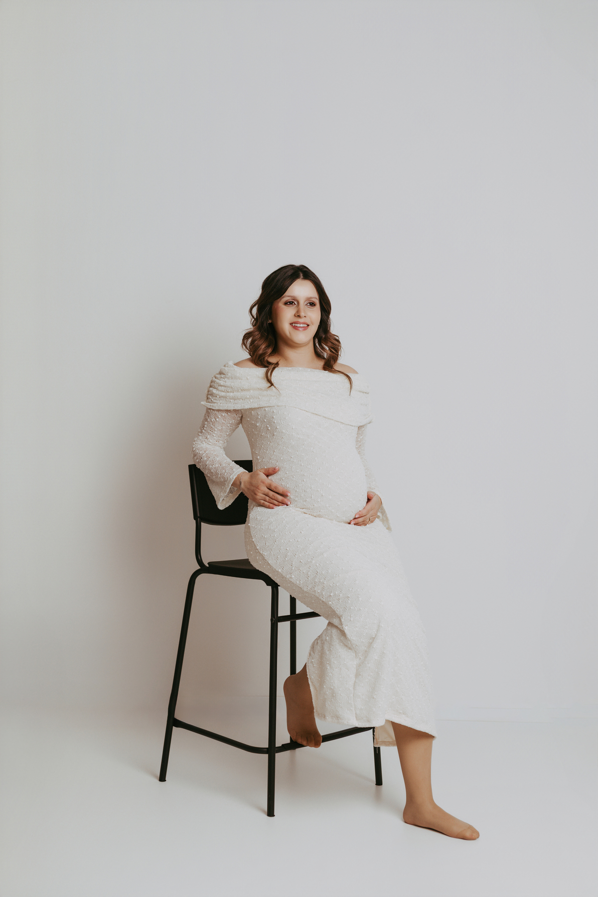 Sessão de grávida - Estúdio