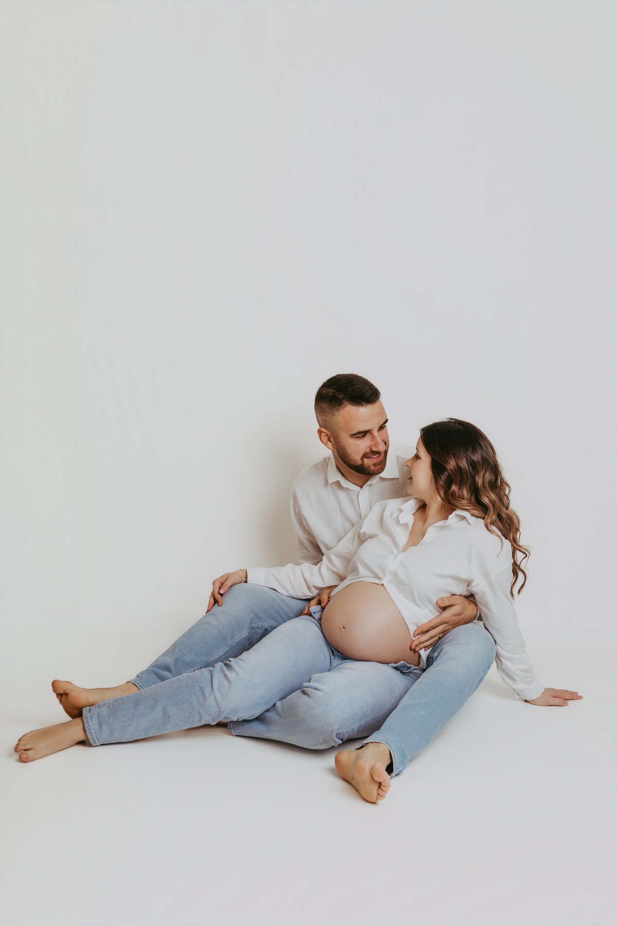 Sessão de grávida - Estúdio