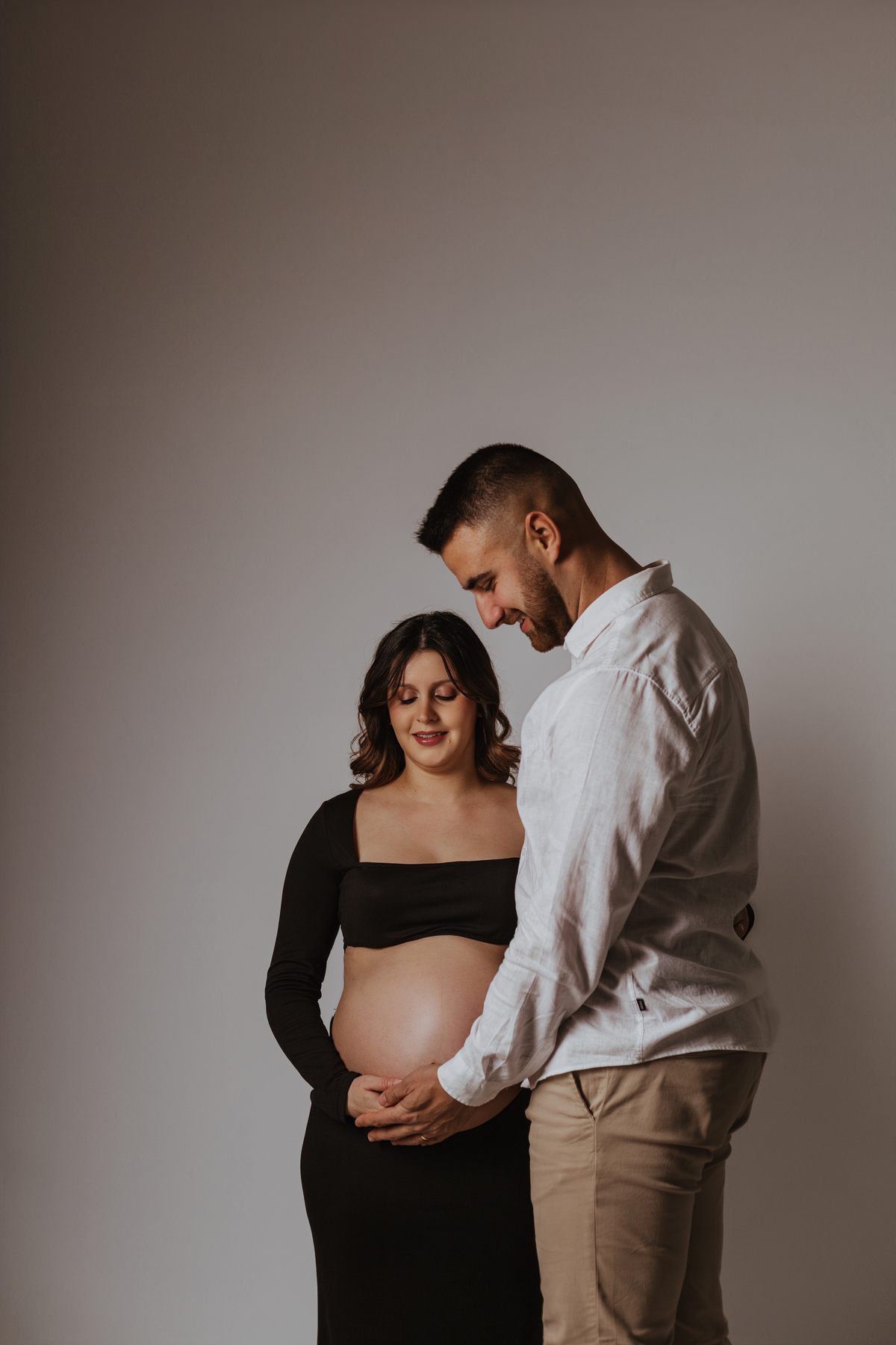Sessão de grávida - Estúdio
