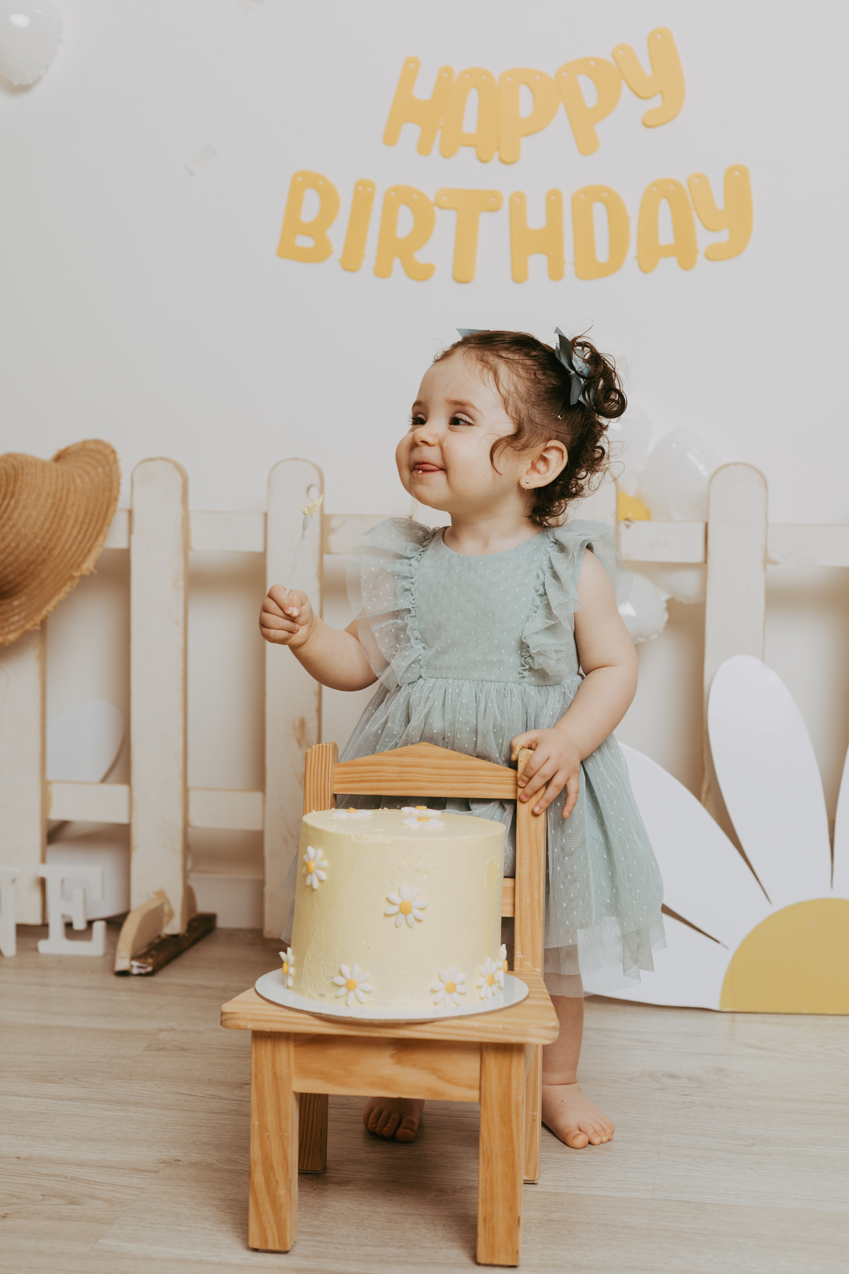 Sessão fotográfica de smash the cake  