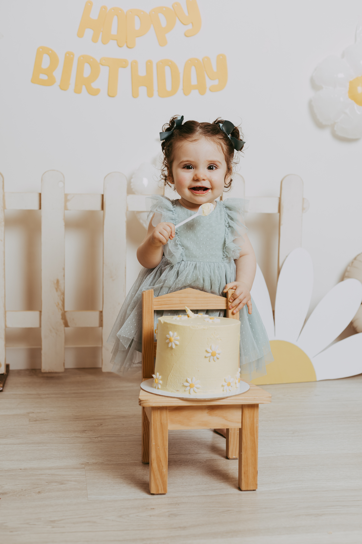 Sessão fotográfica de smash the cake  