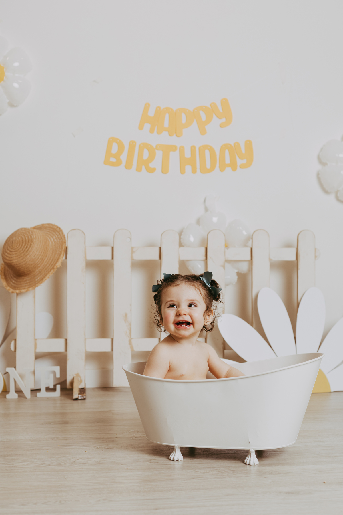 Sessão fotográfica de smash the cake  