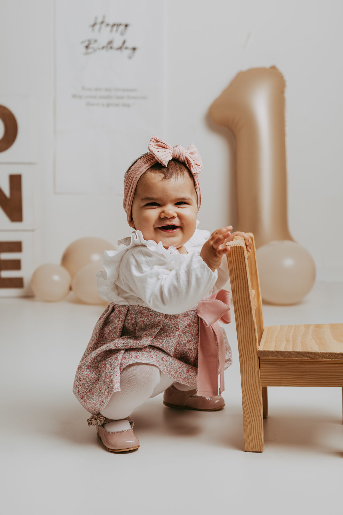Sessão fotográfica de 1 ano