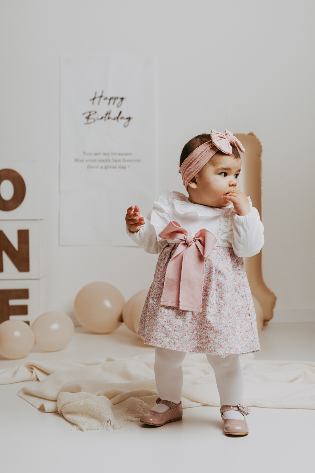 Sessão fotográfica de 1 ano