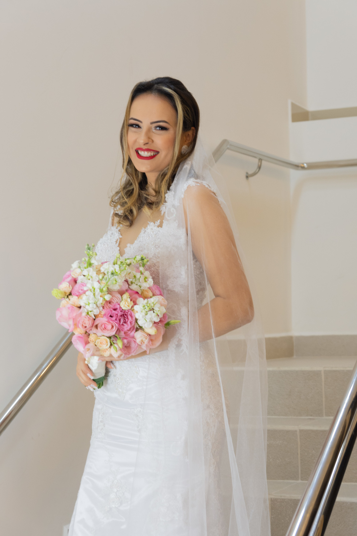 noiva pronta automaquiagem making of cabelo personalite hair