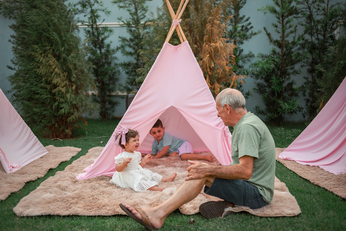 Foto de aniversario de um ano