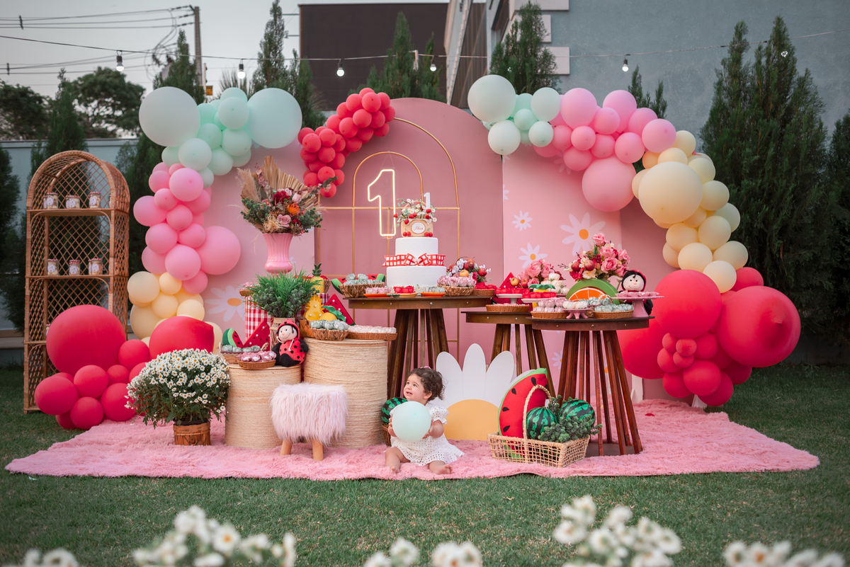 Foto de aniversario de um ano