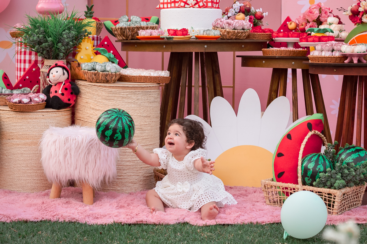 Foto de aniversario de um ano