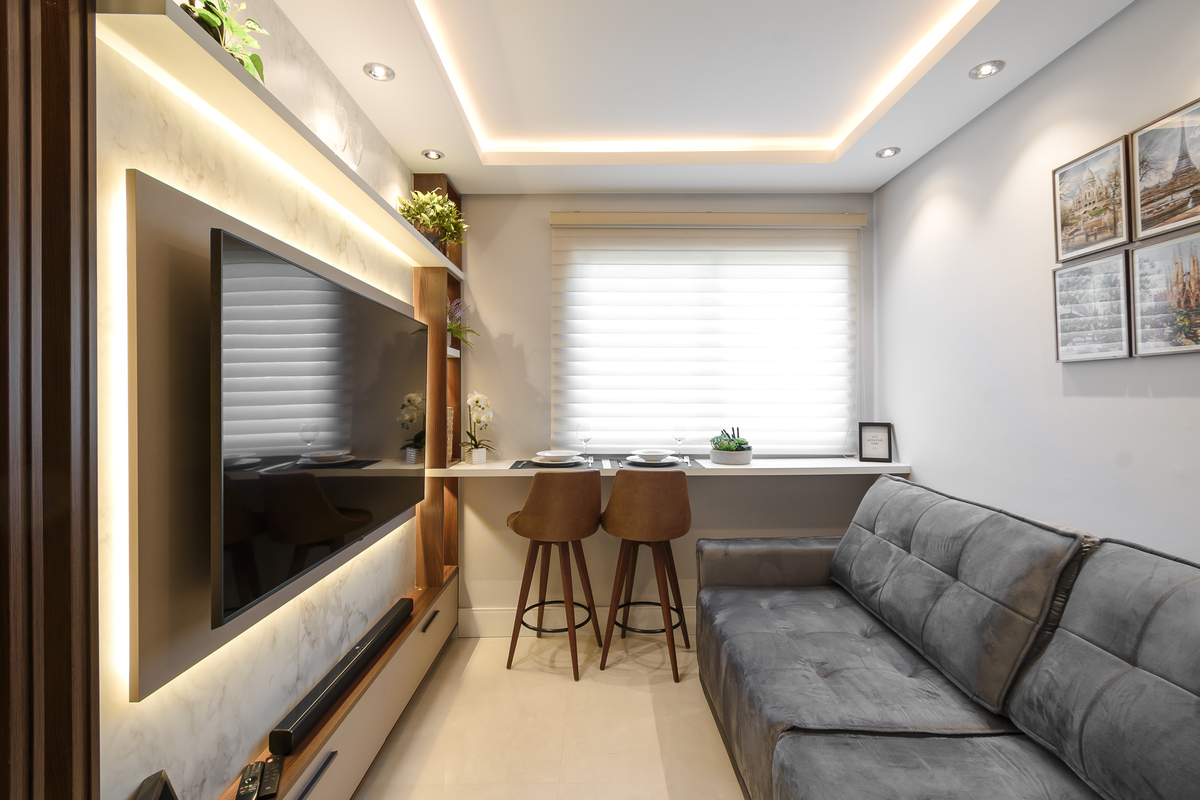 Fotos de apartamento para locação no Airbnb em Foz do Iguaçu.