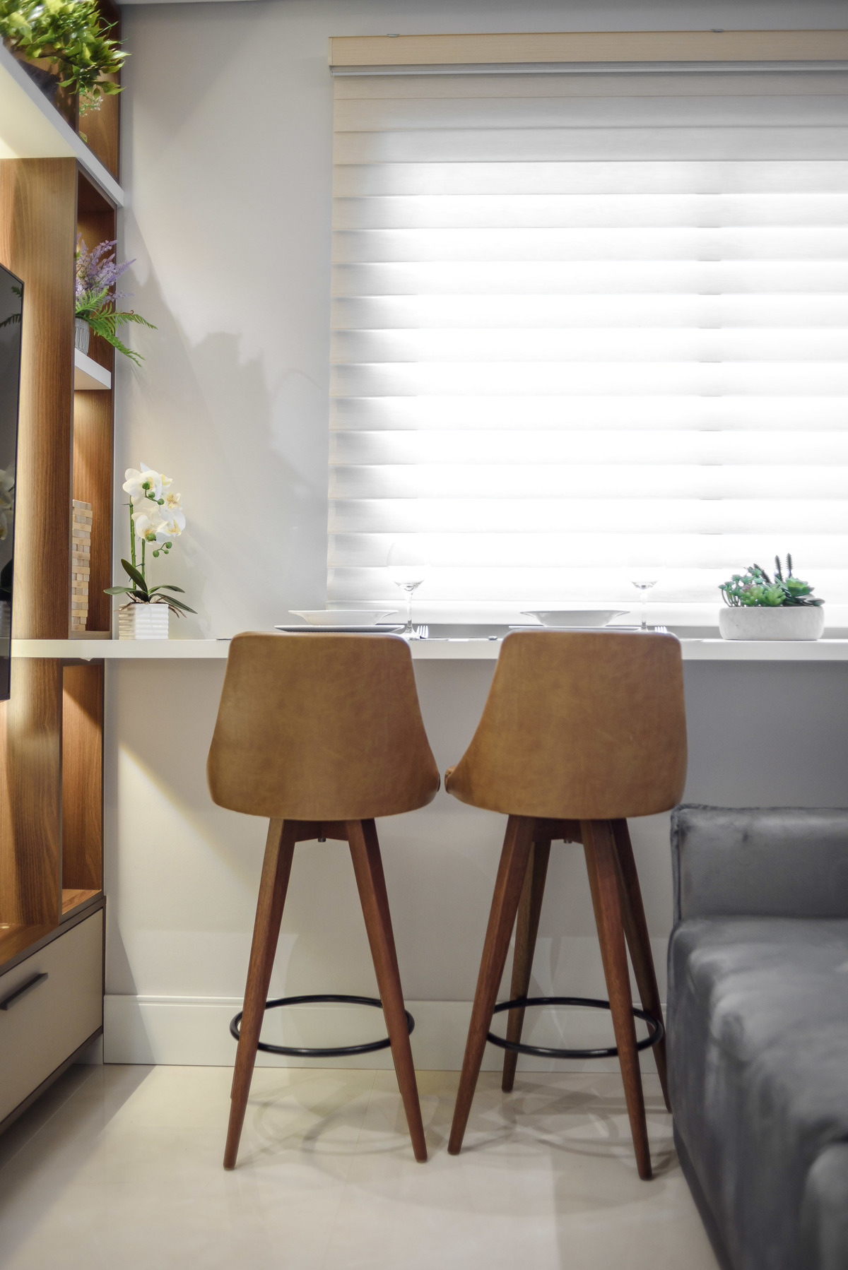 Fotos de apartamento de 27m² em Foz do Iguaçu, disponível para locação no Airbnb.