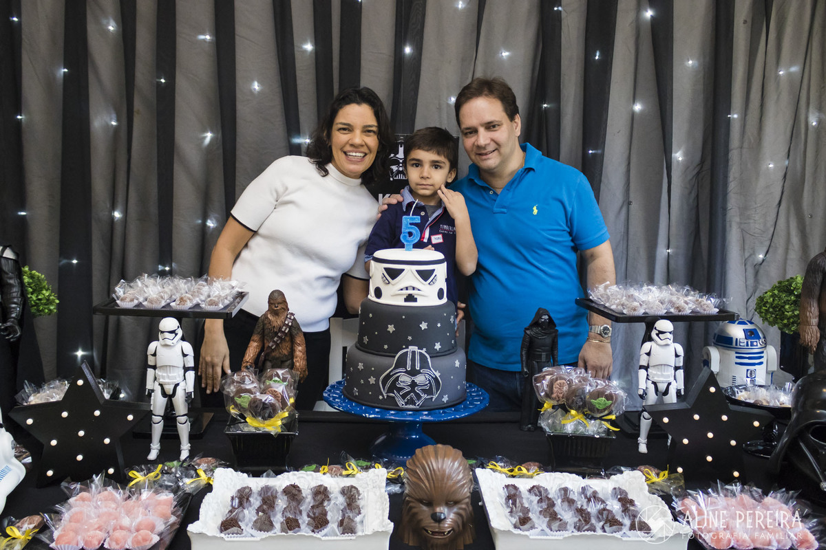 mesa da festa star wars