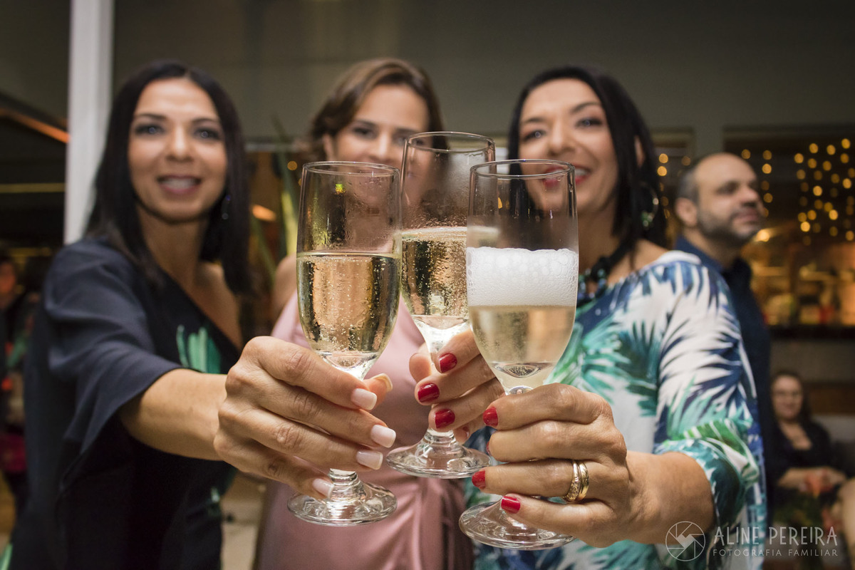 Brinde das aniversariantes