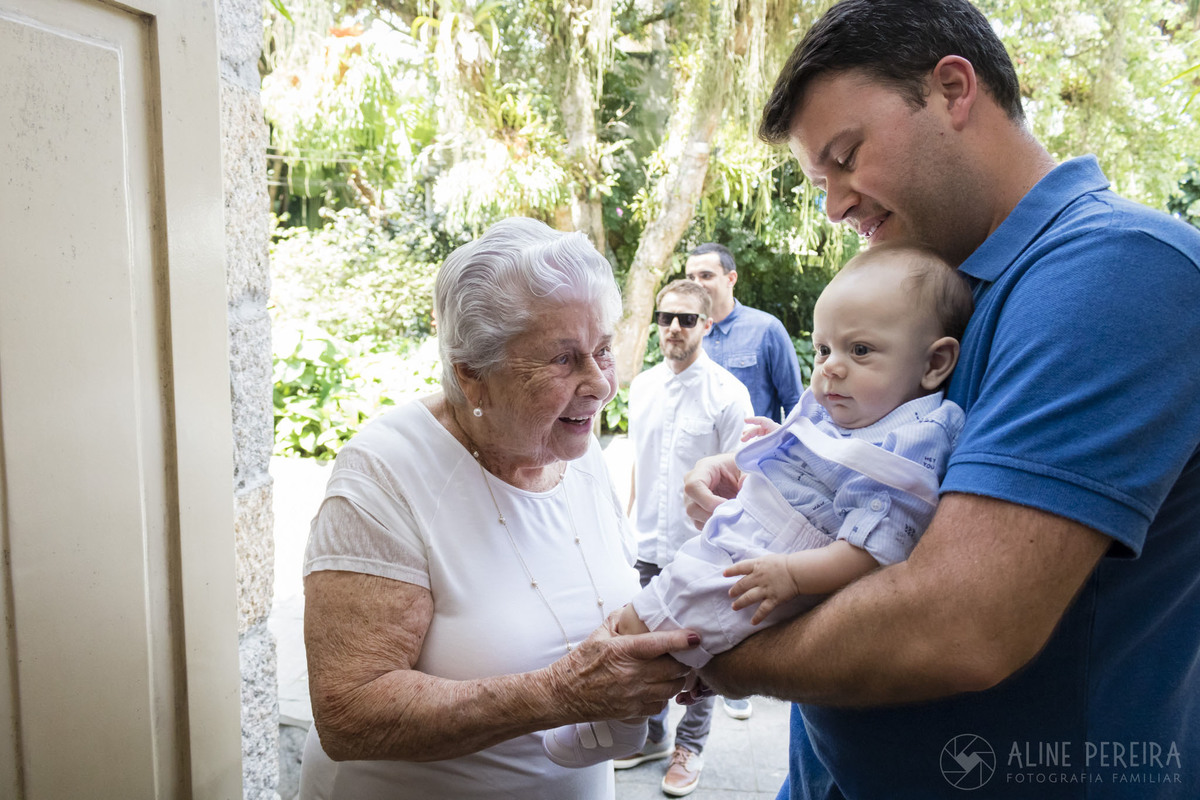 Bisavó com o bisneto