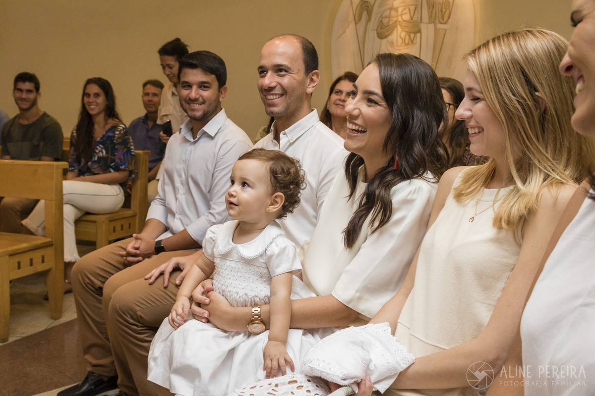 batizado em família