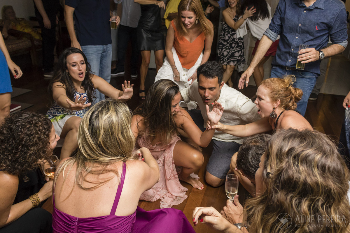 pista bombando na festa de 40 anos