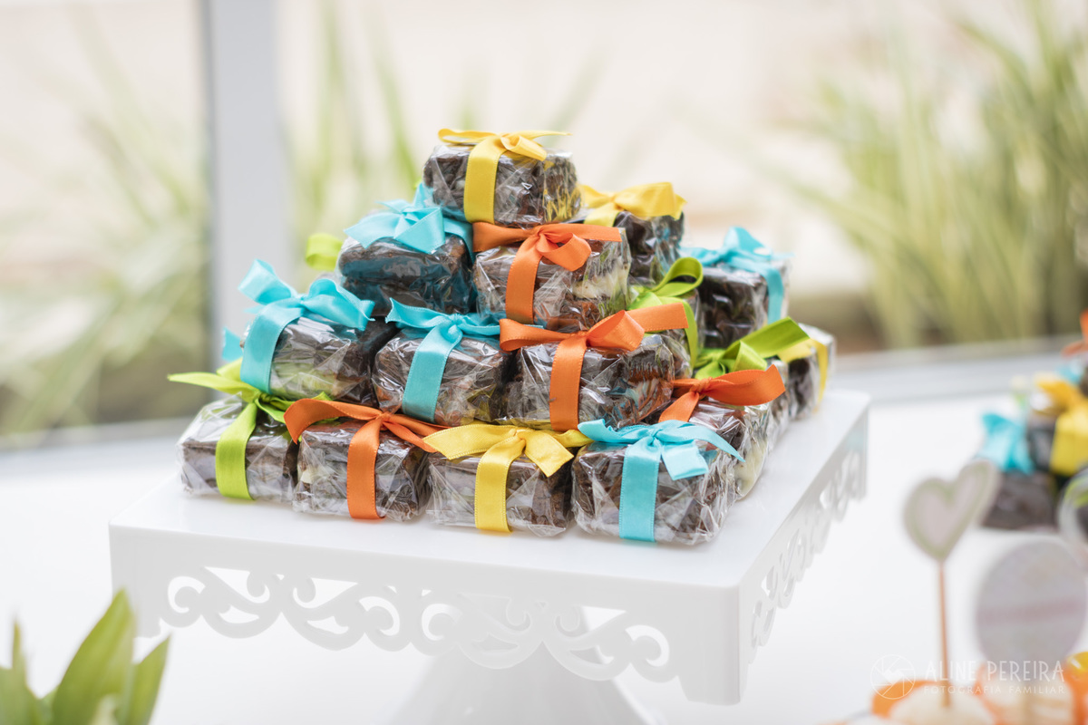 bem-nascidos na decoração do chá de bebê