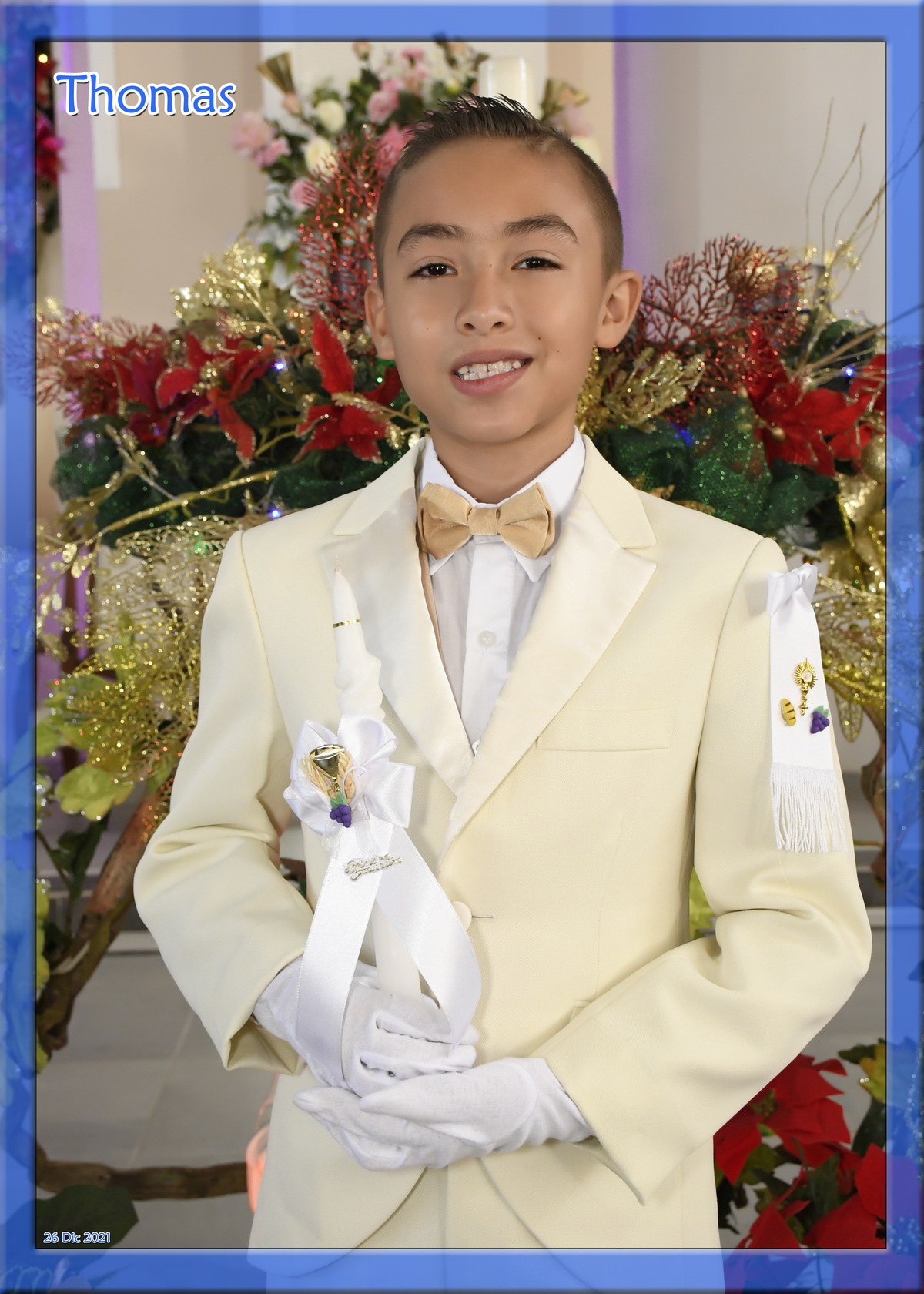Mi Primera Comunión Thomas - 26 Dic 2021