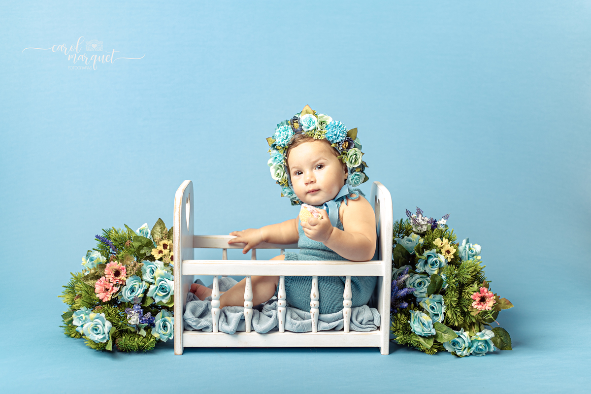 Acompanhamento trimestral mensal bebê infantil flor floresta jardim ensaio fotográfico retrato princesa Niterói Itaipu Região Oceânica Família Rio de Janeiro