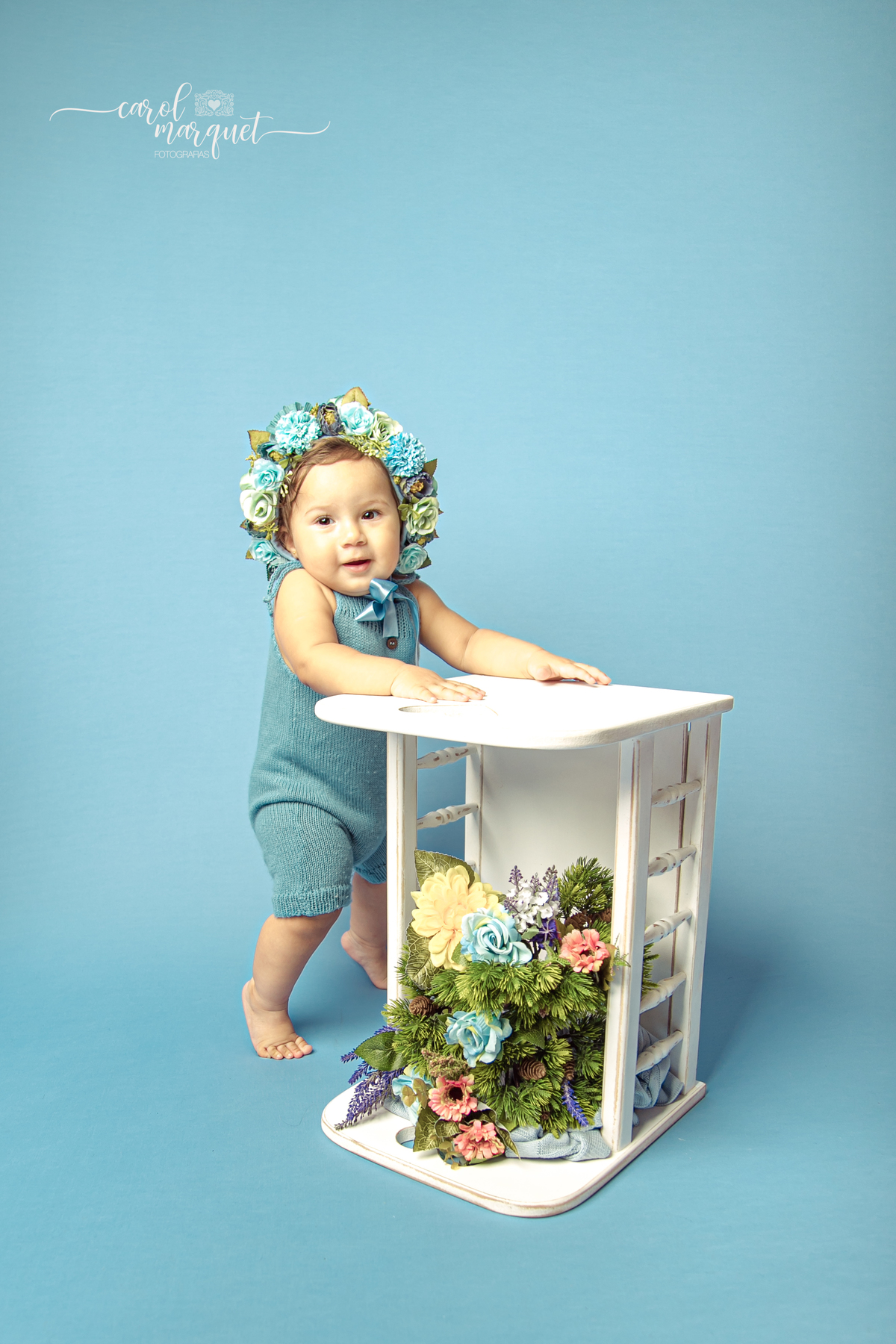 Acompanhamento trimestral mensal bebê infantil flor floresta jardim ensaio fotográfico retrato princesa Niterói Itaipu Região Oceânica Família Rio de Janeiro