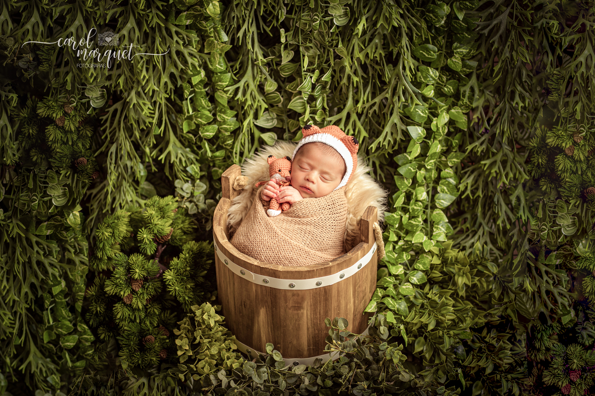 newborn recém nascido fotografia retrato ensaio fotográfico família bebê floresta amigurumi futebol craque botafogo Niterói Itaipu Rio de Janeiro