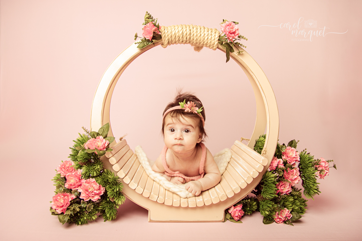 acompanhamento mensal trimestral bebê neném infantil criança flor jardim clean fotografia família Niterói Itaipu Região Oceânica Rio de Janeiro