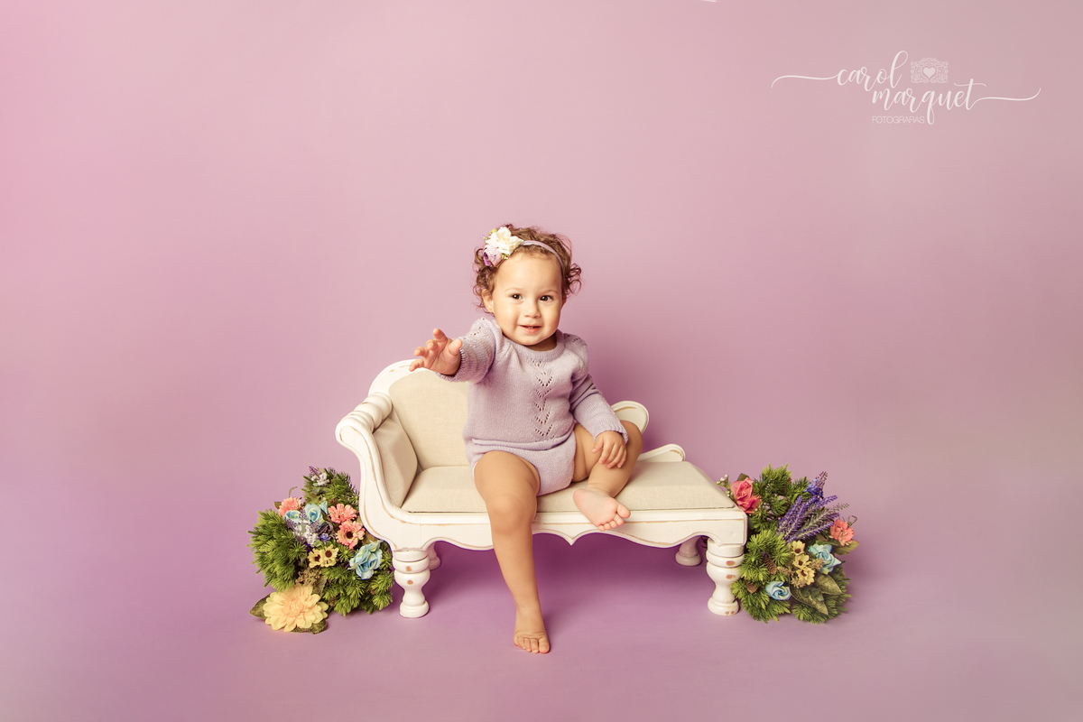 acompanhamento trimestral mensal infantil bebê neném menina princesa flor jardim ensaio fotográfico fotografia retrato foto Niterói Itaipu Região oceânica Rio de Janeiro