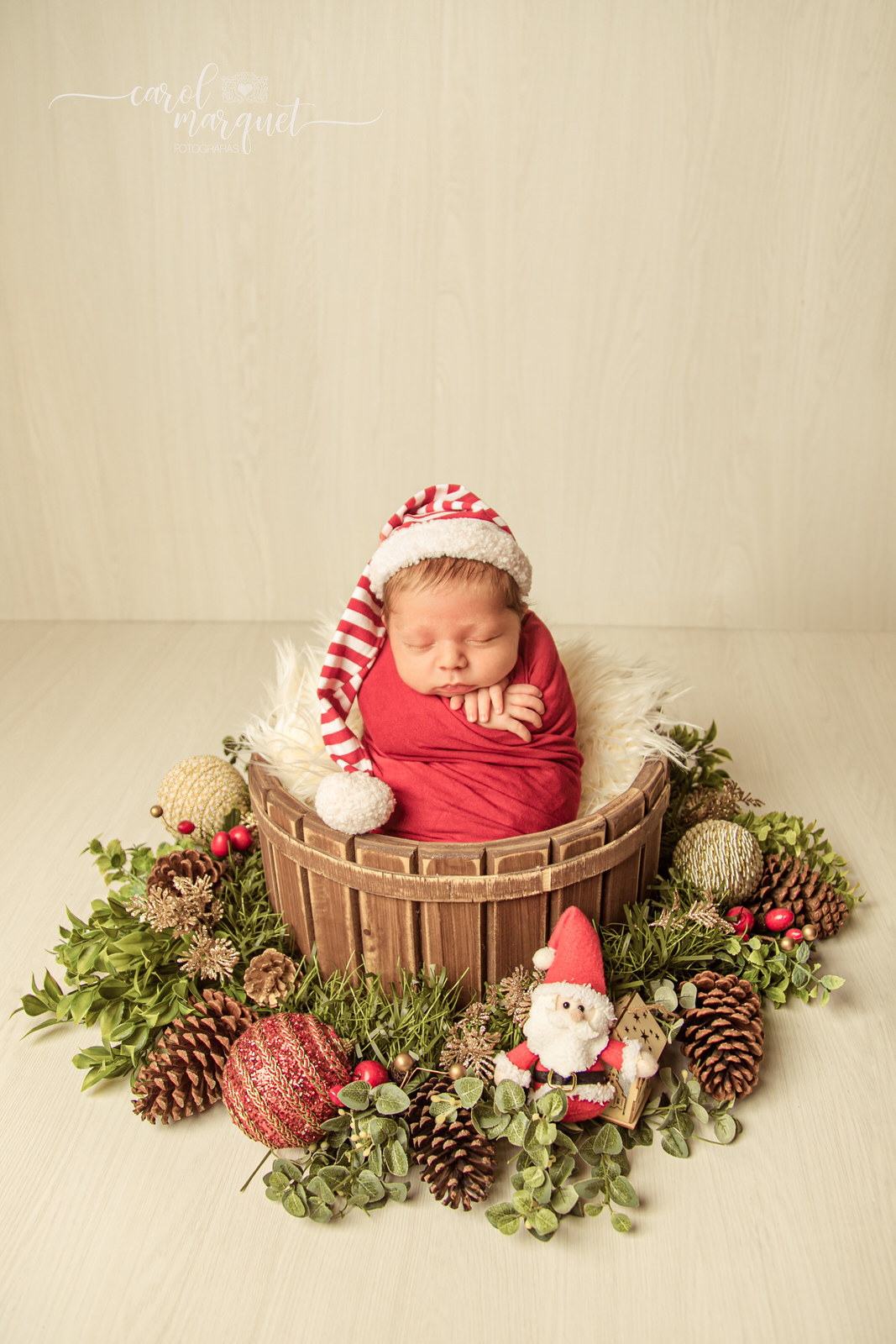 newborn recém nascido bebê neném Natal papai natalino amigurumi coala Niterói Região Oceânica Itaipu Piratininga Rio de Janeiro fotografia ensaio retrato