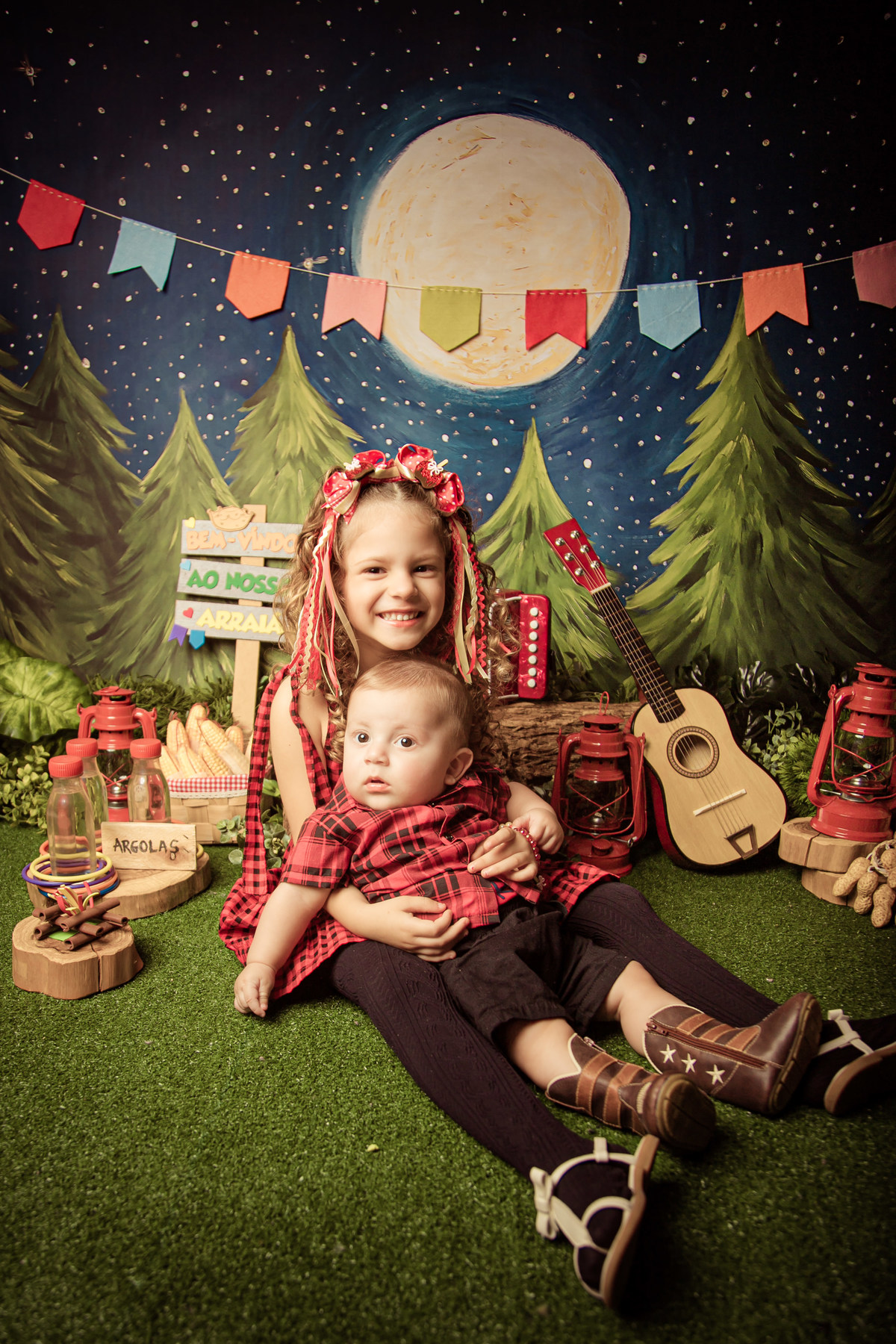 acompanhamento mensal trimestral infantil bebÊ primos caipiras arraiá festa junina Itaipu Niterói Rio de Janeiro