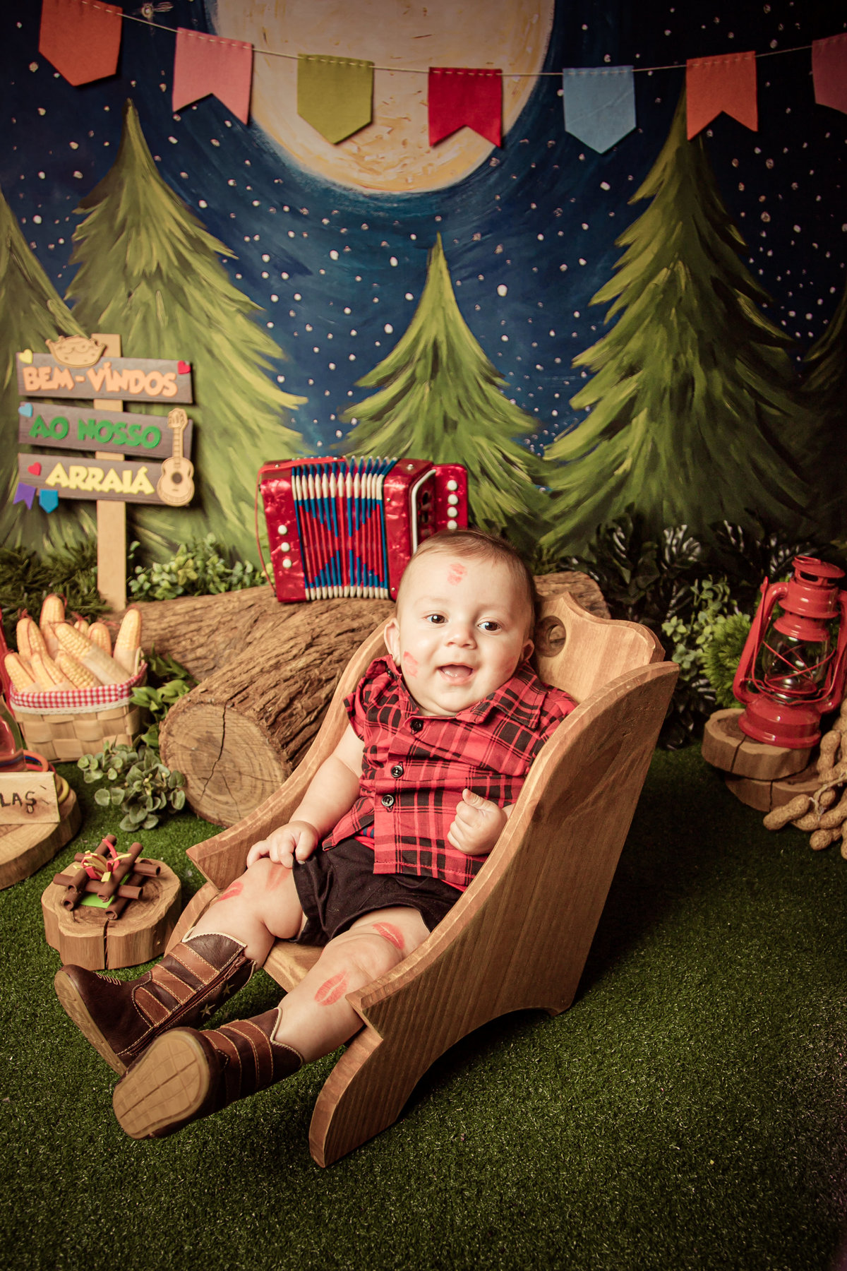 acompanhamento mensal trimestral infantil bebÊ primos caipiras arraiá festa junina Itaipu Niterói Rio de Janeiro