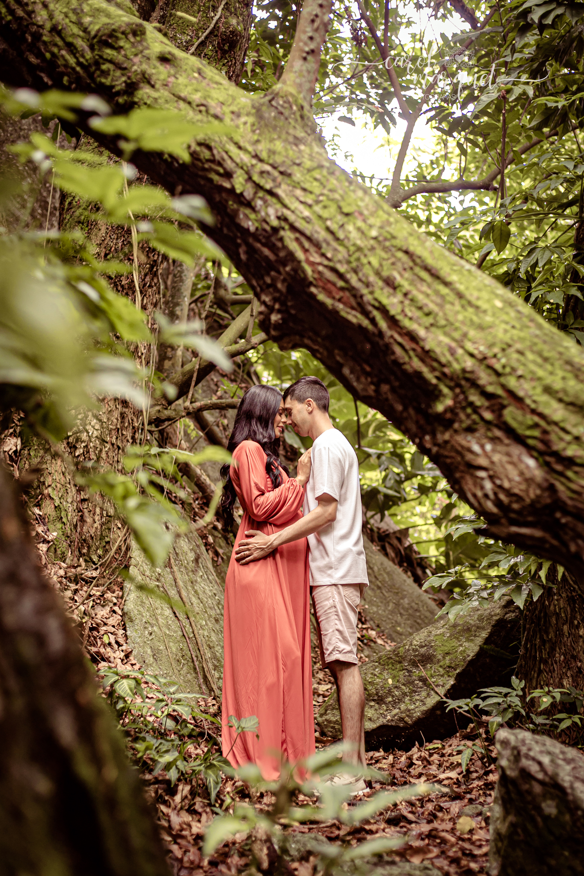 ensaio fotografia gestante gestação praia floresta rústico praiano carioca bebê Itaipu Niterói Rio de Janeiro Região Oceânica
