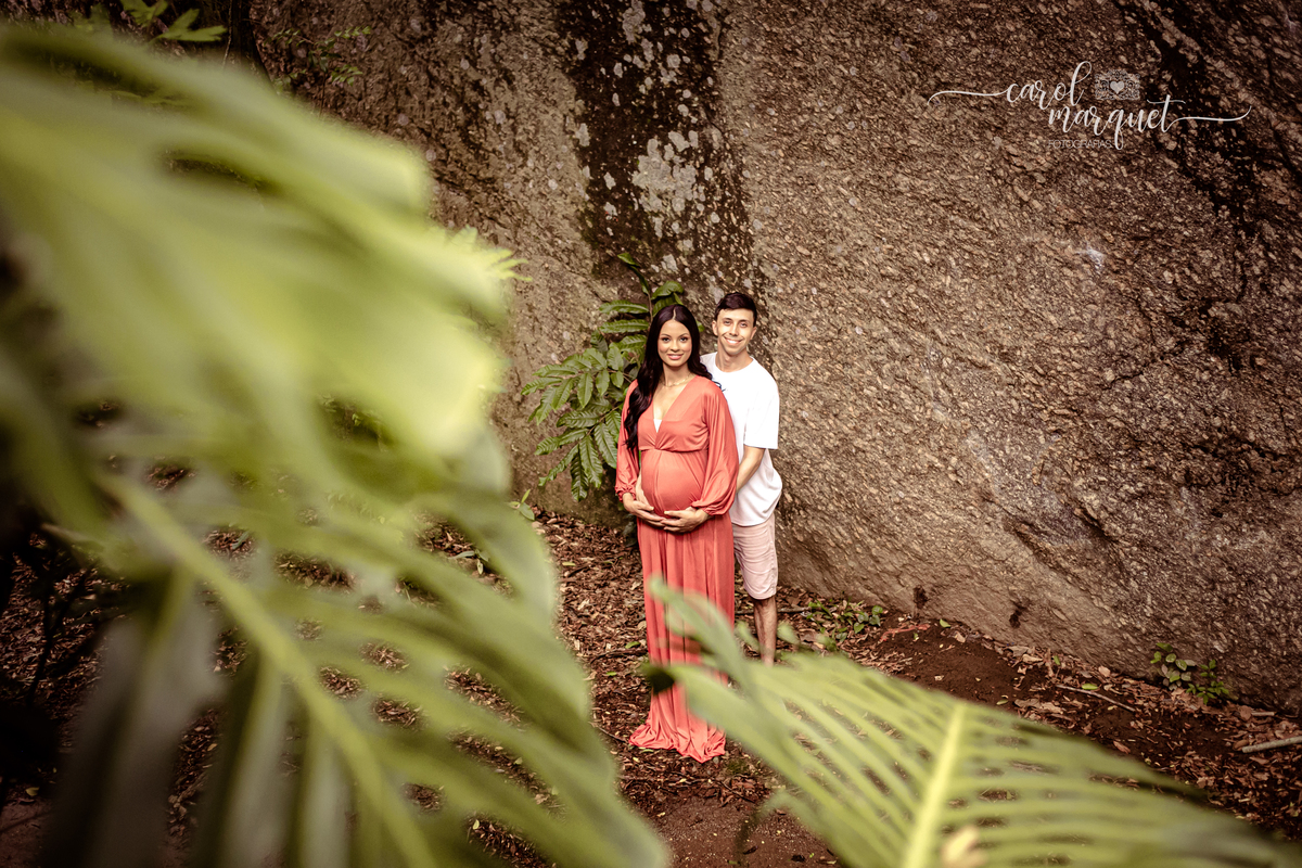 ensaio fotografia gestante gestação praia floresta rústico praiano carioca bebê Itaipu Niterói Rio de Janeiro Região Oceânica